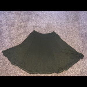 Olive Green Skirt